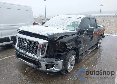 2018 Nissan Titan Sv из США, поврежденный, VIN 1N6AA1E53JN502515